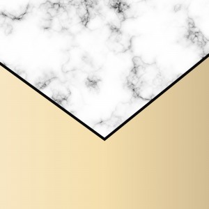 ABSTRACT GOLD SHADE MODERN MARBLE